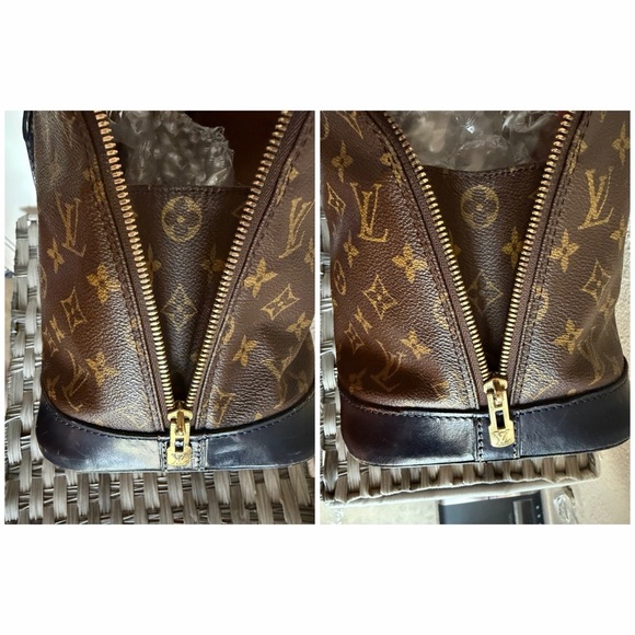 Louis Vuitton Monogram PM Alma Satchel Bag - Picture 8 of 17